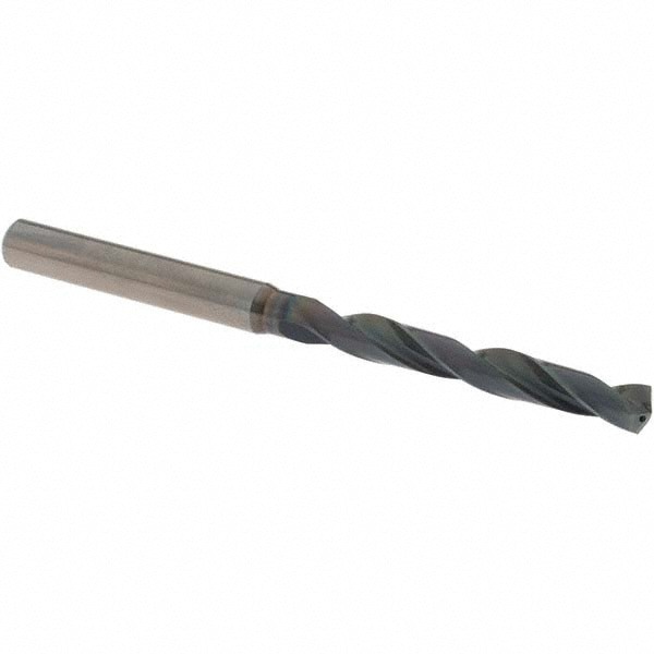 Jobber Length Drill Bit: 5.30 mm (0.2087) Dia, 140 deg, Solid Carbide
