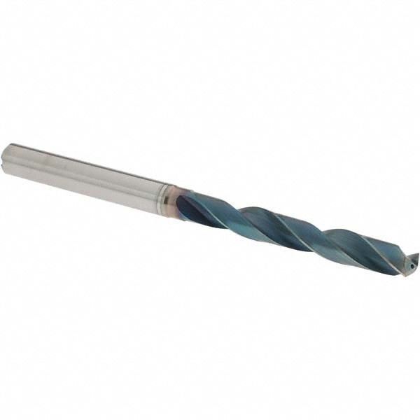 Jobber Length Drill Bit: 5.80 mm (0.2283) Dia, 140 deg, Solid Carbide