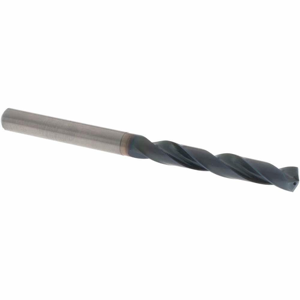 Jobber Length Drill Bit: 6 mm Dia, 140 &deg;, Solid Carbide