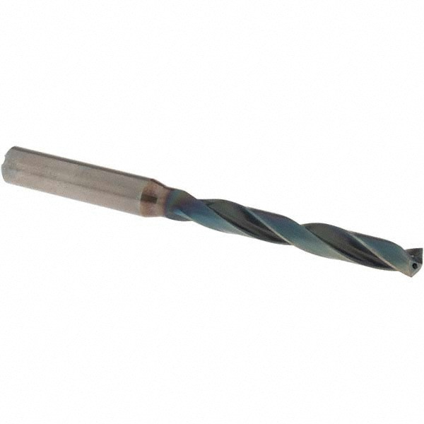 Jobber Length Drill Bit: 6.40 mm (0.2520) Dia, 140 deg, Solid Carbide