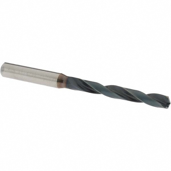 Jobber Length Drill Bit: 6.50 mm (0.2559) Dia, 140 deg, Solid Carbide