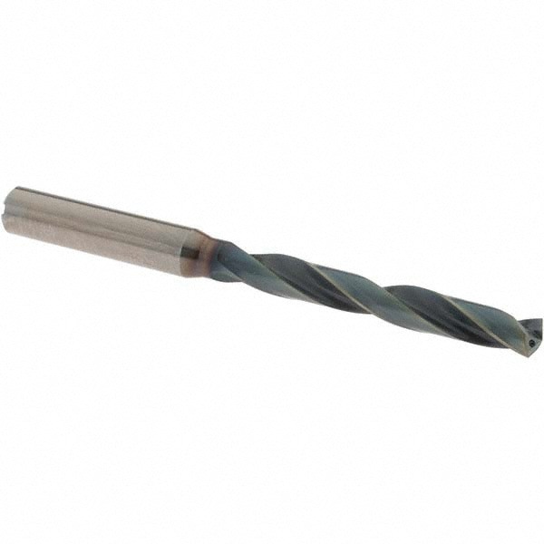 Jobber Length Drill Bit: 6.60 mm (0.2598) Dia, 140 deg, Solid Carbide