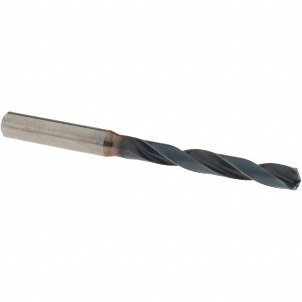 Jobber Length Drill Bit: 6.70 mm (0.2638) Dia, 140 deg, Solid Carbide