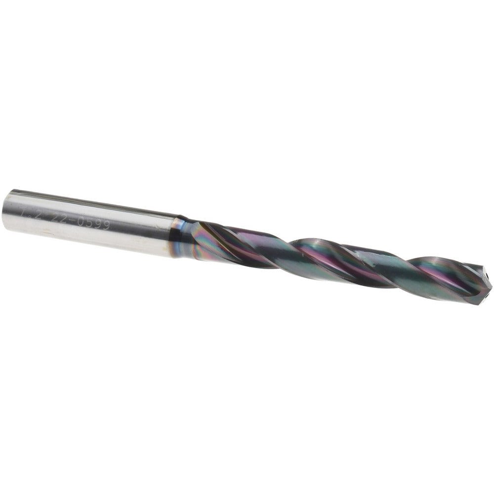 Jobber Drill: 7.20 mm Dia, 140 deg Point, Solid Carbide