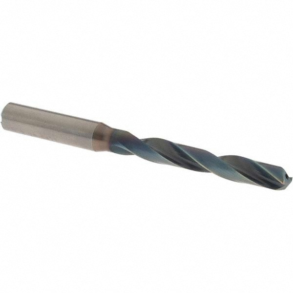 Jobber Length Drill Bit: Letter P (0.3230) Dia, 140 deg, Solid Carbide