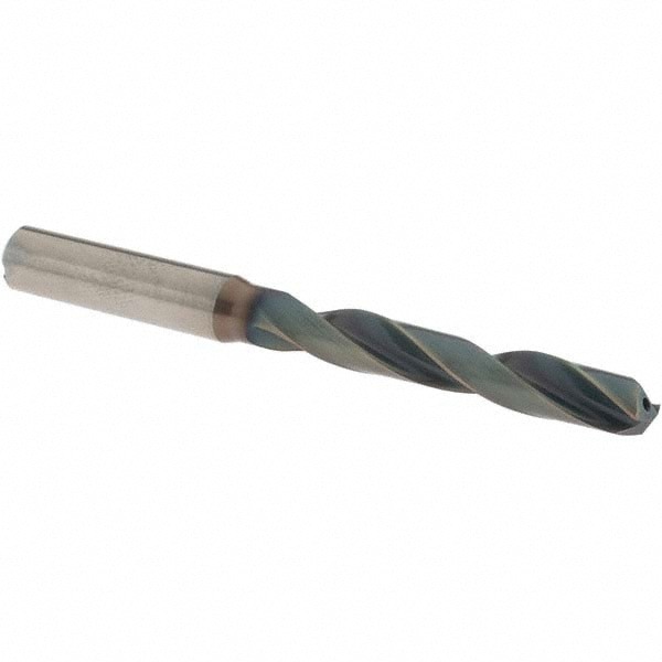 Jobber Length Drill Bit: 8.70 mm (0.3425) Dia, 140 deg, Solid Carbide