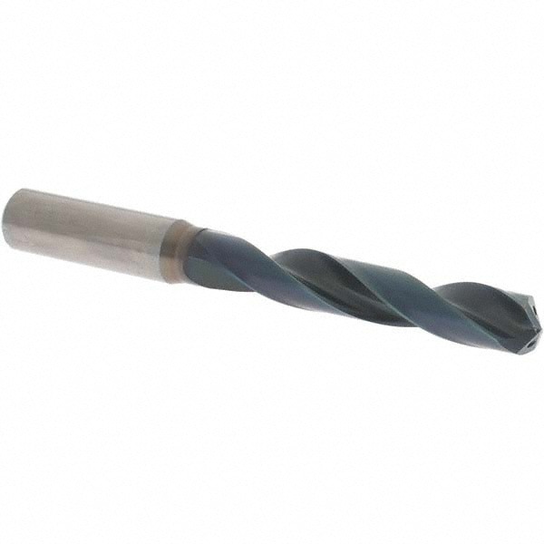 Jobber Length Drill Bit: 12.50 mm (0.4921) Dia, 140 deg, Solid Carbide