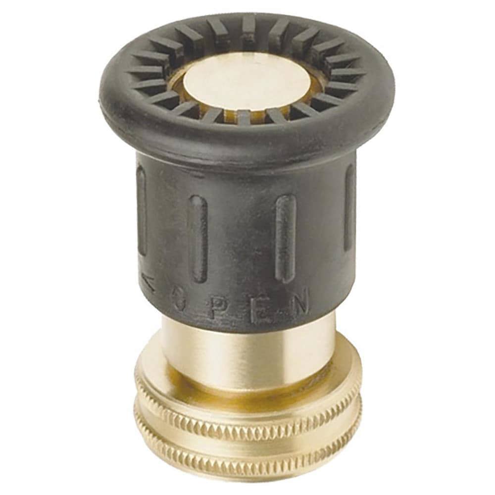 Hose Nozzles; Nozzle Type: Industrial Fog; Washdown ; Material: Brass ; Hose Diameter: 1.5 ; Maximum Pressure: 300 ; Thread Standard: NST ; Thread Size: 1-1/2