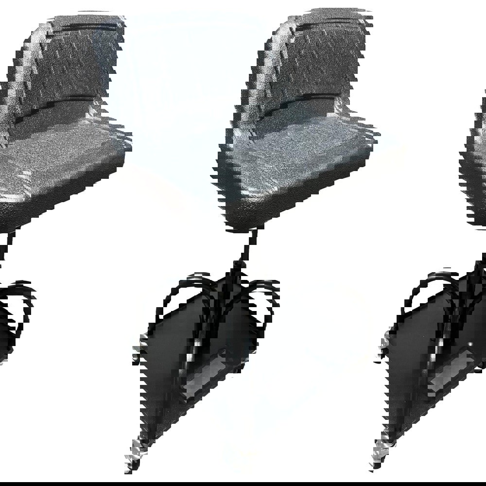 440 Lb Capacity, 4 Wheel Adjustable Creeper Seat