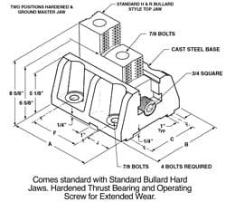 Hard Lathe Chuck Jaw: Master