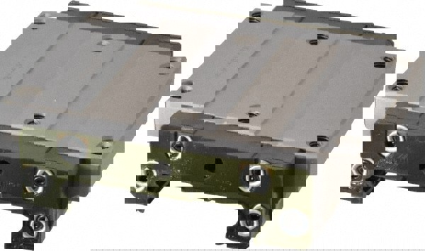 107mm L x 120mm W x 31mm H, 60mm Transverse Hole Spcg, 107mm Lateral Hole Spcg, 4 Way HRW Block