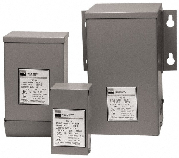 120/240 Input Volt, 12/24 Output Volt, 60 Hz, Buck Boost Transformer