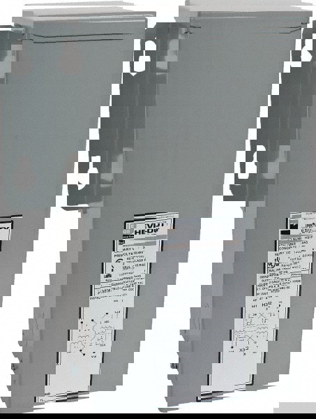 1 Phase, 240-480 Volt Input, 120/240 Volt Output, 60 Hz, 2 kVA, General Purpose Transformer