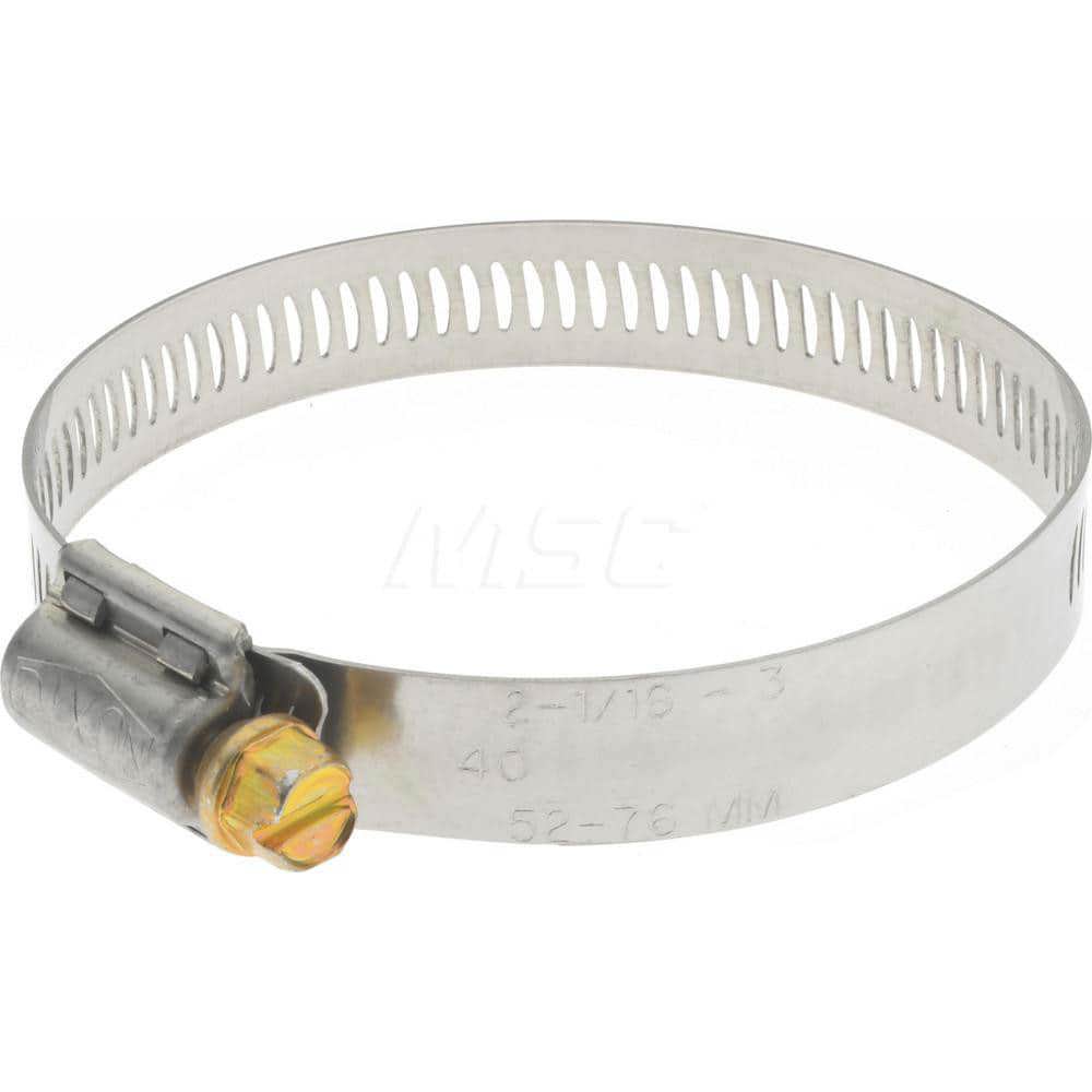 Worm Gear Clamps; UNSPSC Code: 31171712