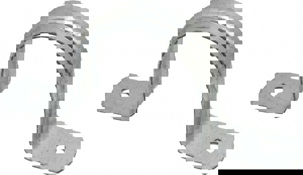 1-1/2 Pipe, Steel, Zinc Plated Pipe or Conduit Strap