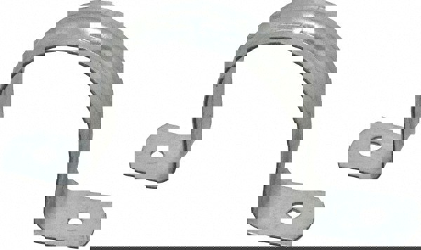 2 Pipe, Steel, Zinc Plated Pipe or Conduit Strap