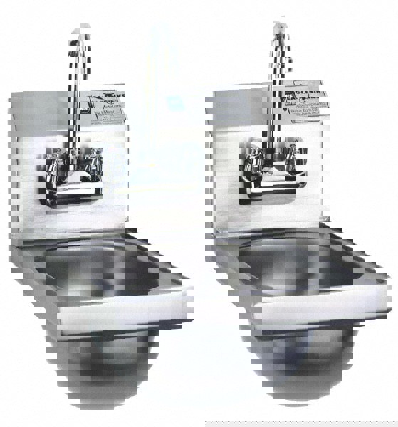 Hand Sink: Stainless Steel