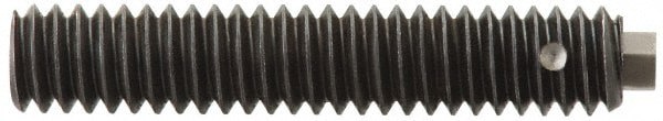 Threaded Spring Plunger: 3/8-16, 1.532