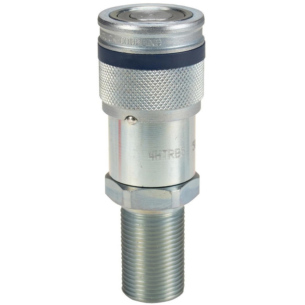 Hydraulic Hose Fittings & Couplings; Type: HT-Series Flushface Female Threaded Plug ; Fitting Type: Female Plug ; Hose Inside Diameter (Decimal Inch): 0.7500 ; Hose Size: 3/4 ; Material: Steel ; Thread Type: NPTF