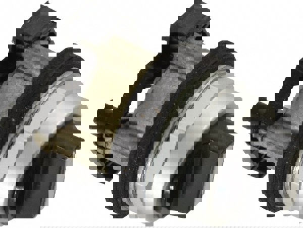 Selector Switch Only: 3 Positions, Maintained (MA) - Maintained (MA) - Maintained (MA), Black Knob