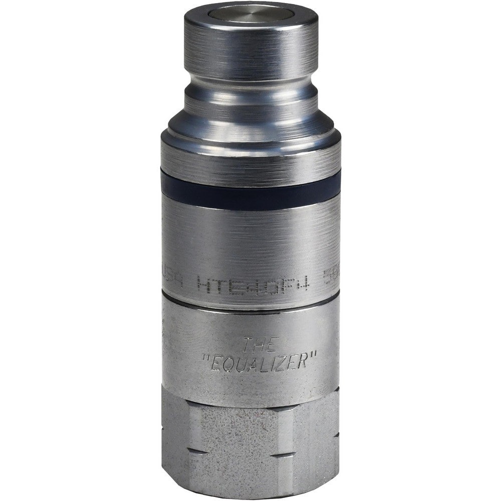 Hydraulic Hose Fittings & Couplings; Type: HTE-Series Correct Connect Under Pressure Flush Face Female Plug ; Fitting Type: Female Plug ; Hose Inside Diameter (Decimal Inch): 0.5000 ; Hose Size: 1/2 ; Material: Steel ; Thread Type: NPTF