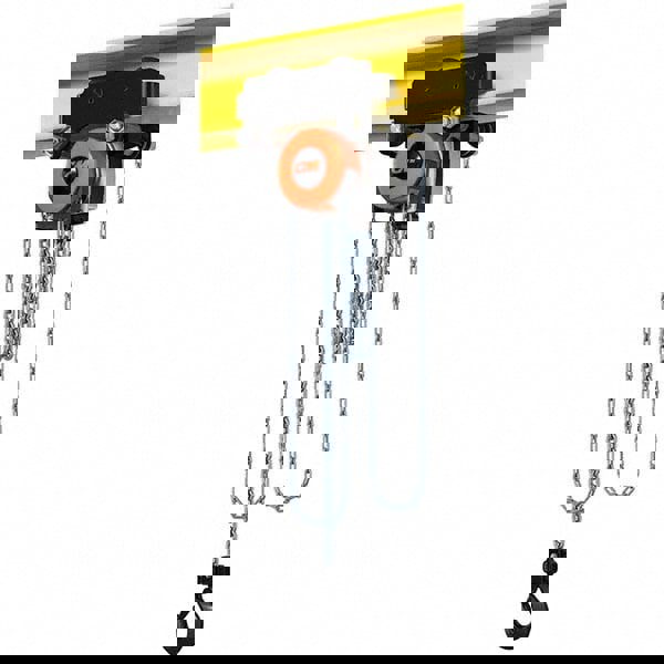 4,409 Lb Capacity, 20' Lift Height, Manual Chain Hoist