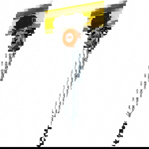 4,409 Lb Capacity, 15' Lift Height, Manual Chain Hoist