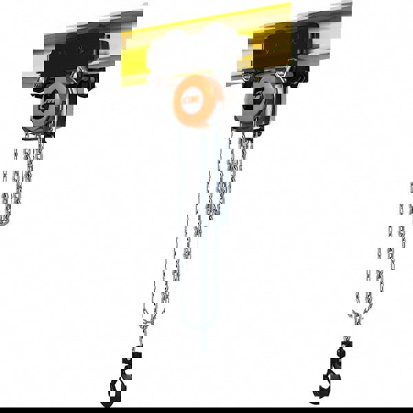 6,614 Lb Capacity, 10' Lift Height, Manual Chain Hoist