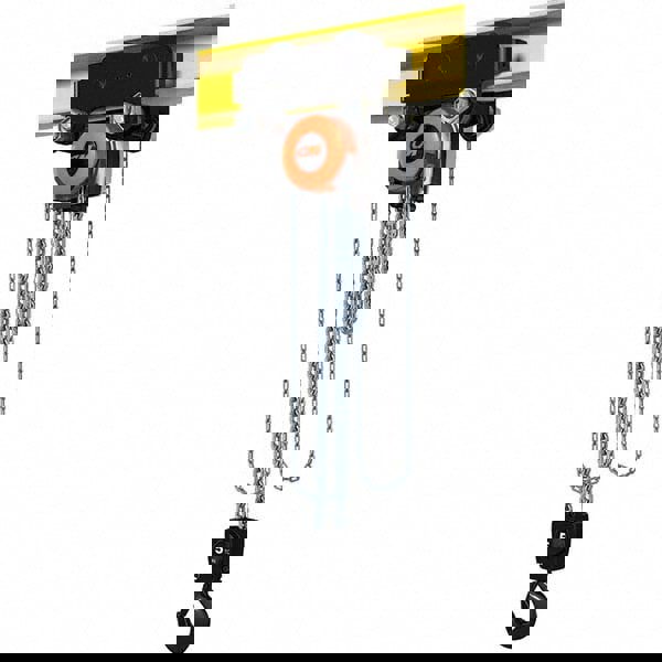 11,023 Lb Capacity, 20' Lift Height, Manual Chain Hoist