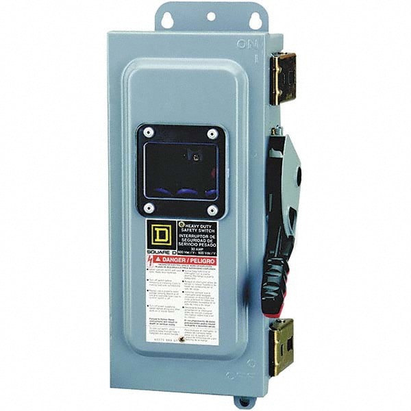 Safety Switch: NEMA 12 & 3R, 30 Amp, 600VAC