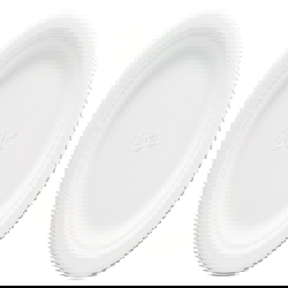 Plate: White, 125 Per Pack