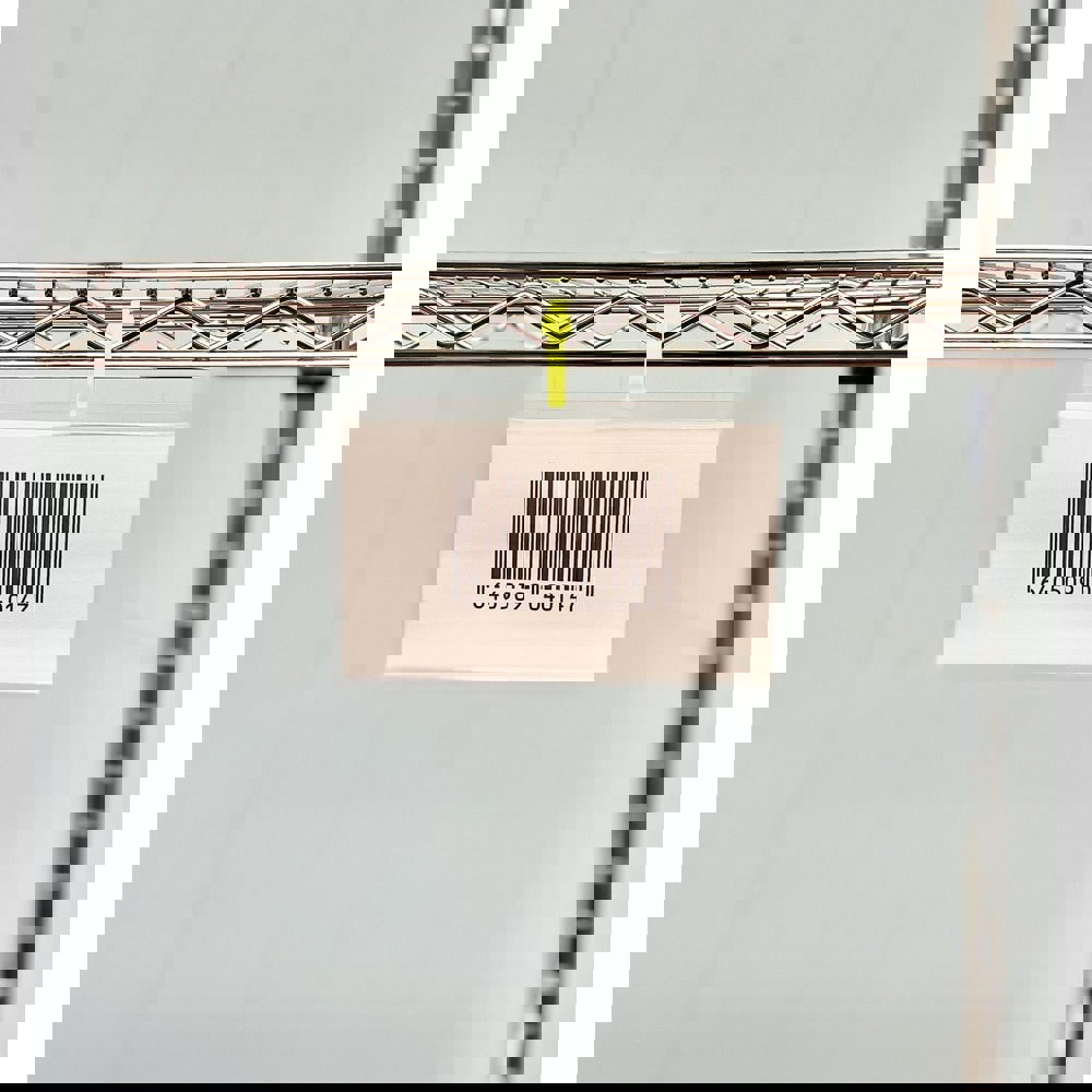 Label Holders; Backing: Zip Mount ; Width (Inch): 3 ; Label Holder Style: Slide-in ; Length (Inch): 5.50 ; Material: PVC ; Finish: Matte