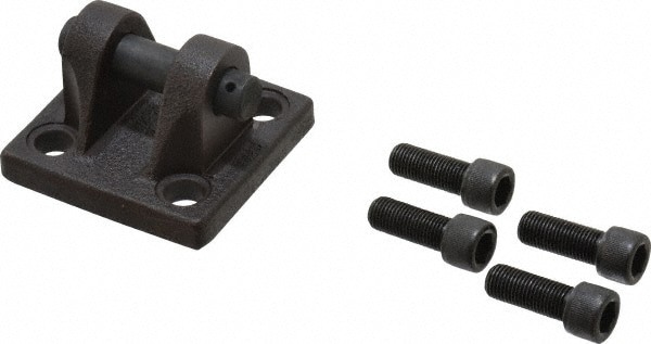 Hydraulic Cylinder Mounting Kits; Kit Type: Cap Clevis Mounting Kit ; Bore Diameter: 1.5000 ; Overall Length: 2.50 ; Includes: Clevis; Pivot Pin; (2) Cotter Pin; (4) Socket Screw ; Number Of Pieces: 8.000 ; Thread Size: 7/16 in-20