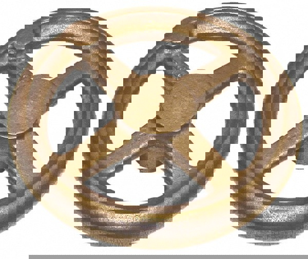 Spoked Straight Handwheel: Plain Finish