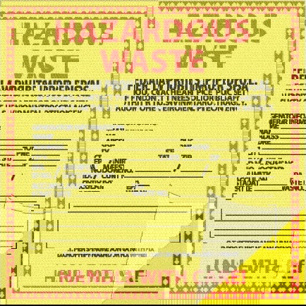 Hazardous Material Label: 