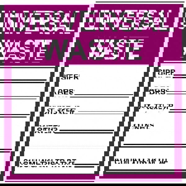 Shipping & DOT Label: 6