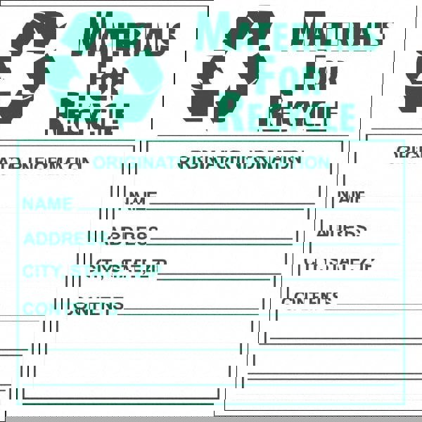 Shipping & DOT Label: 