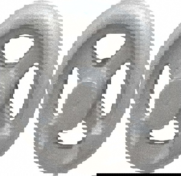 Spoked Straight Handwheel: Aluminum, Plain Finish