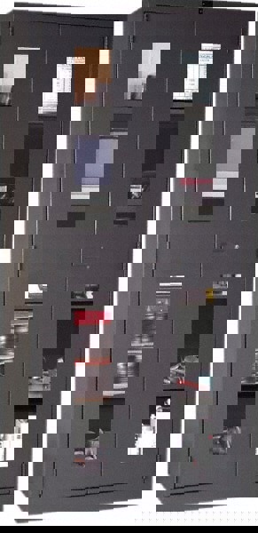 Hallowell DuraTough Storage Cabinet, Saf