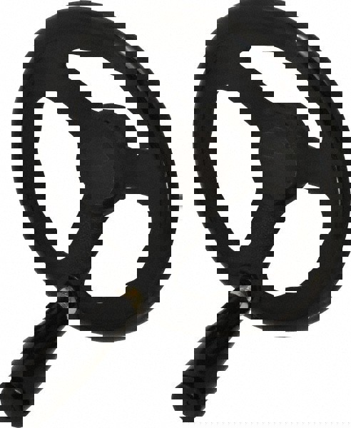 Spoked Handwheel: Plain Finish