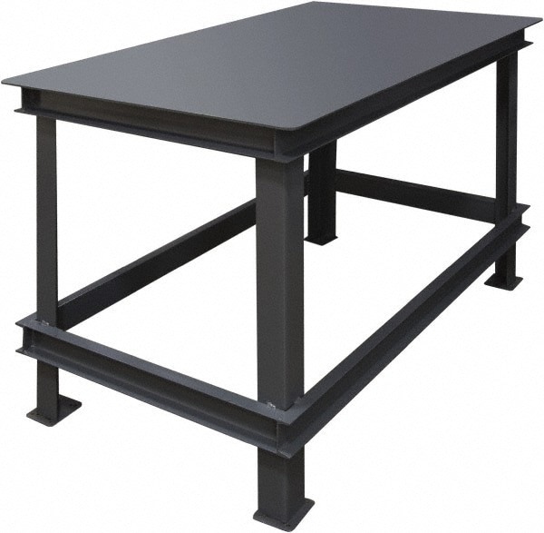 Stationary Machine Work Table: Gray
