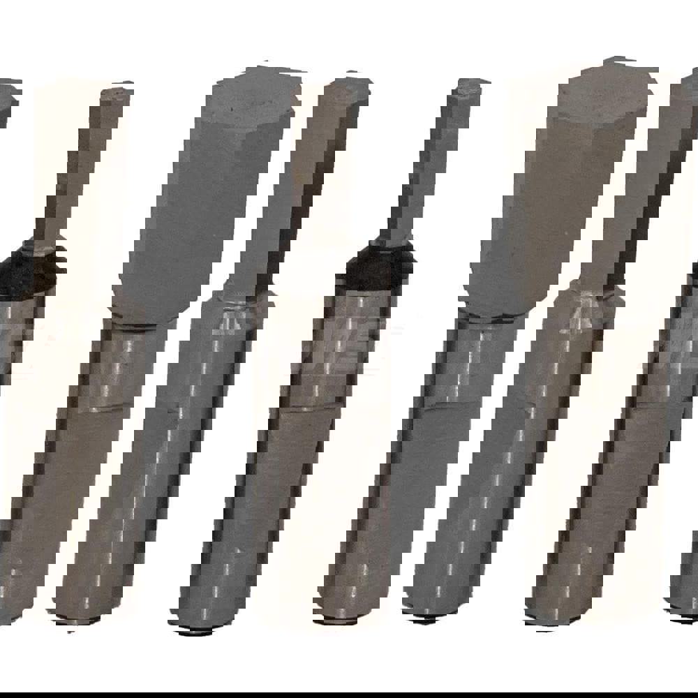 Hexagon Broaches; Hex Size (Decimal Inch): 0.1875 ; Tool Material: High-Speed Steel ; Coating: TiAlN ; Coated: Coated ; Maximum Cutting Length: 0.398in ; Overall Length: 1.10