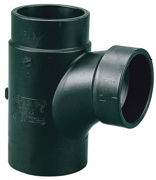 Drain, Waste & Vent Sanitary Street Tee: 2 x 2 x 1-1/2
