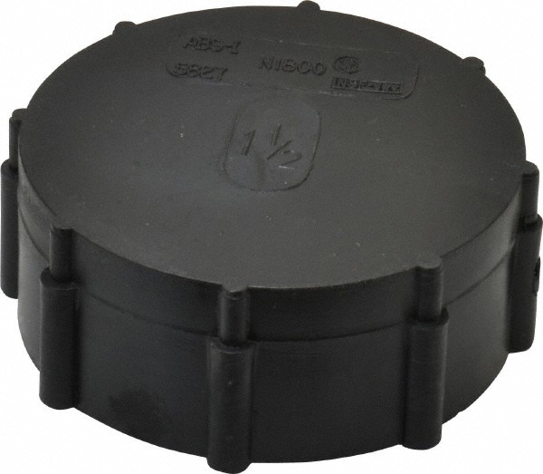 Drain, Waste & Vent End Cap: 1-1/2