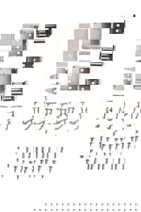 1.5 IN PVC BRKT SET PKG WHIT