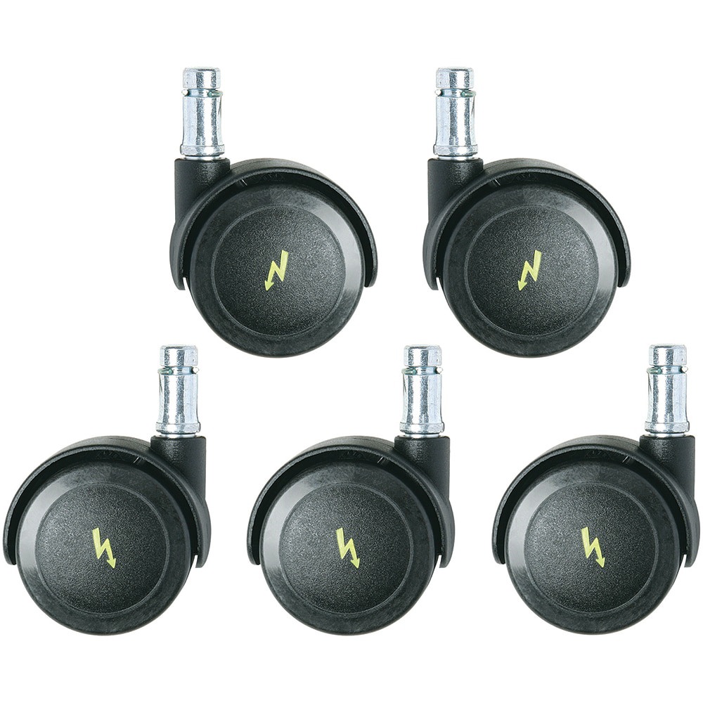 Pack of (5) Black Caster Sets
