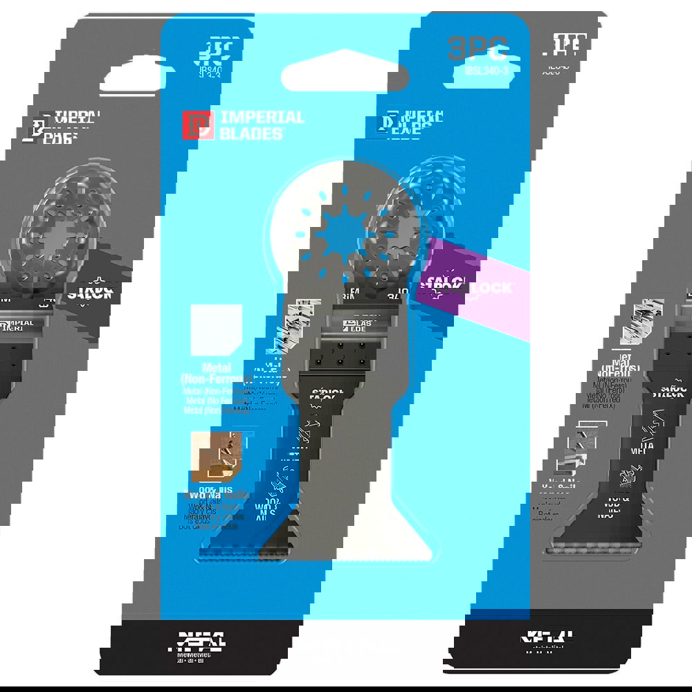 Blade: Use with Compatible with all Starlock Multi-Tools