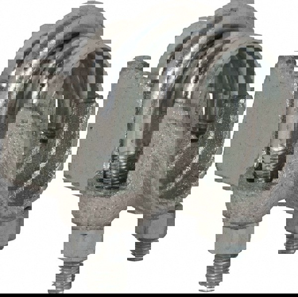 Interlocking U-Bolt Clamp & Single U-Bolt: Plated Steel