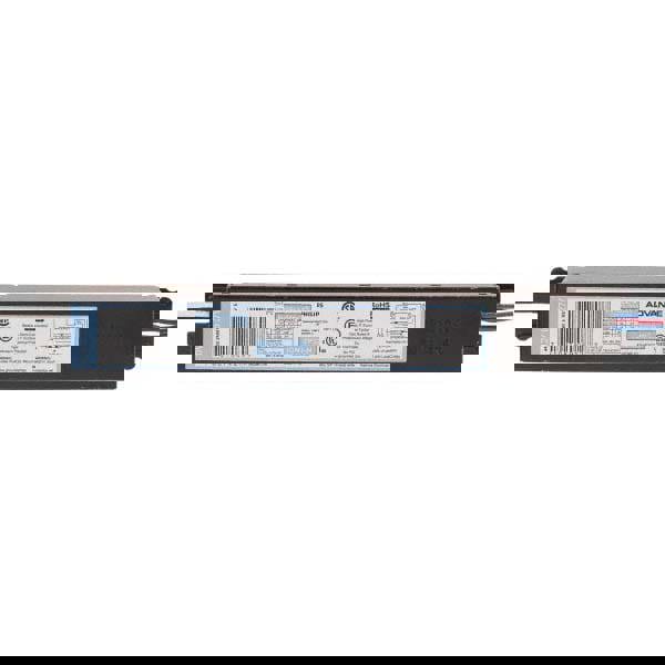 1 or 2 Lamp, 120-277 Volt, 0.18 to 0.49 Amp, 0 to 39, 40 to 79 Watt, Instant Start, Electronic, Nondimmable Fluorescent Ballast