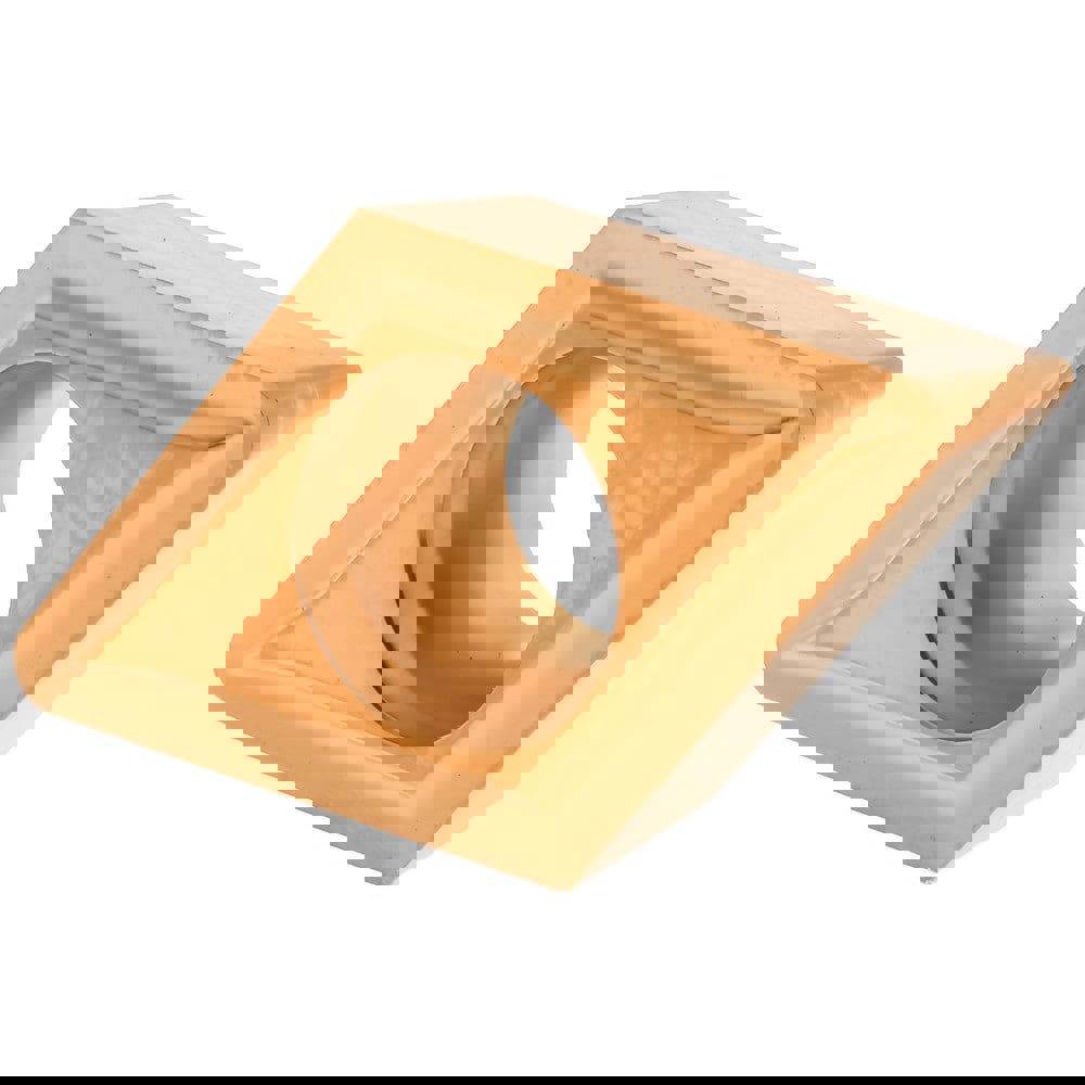 Turning Insert: DCMT32.52 TCN55, Solid Carbide
